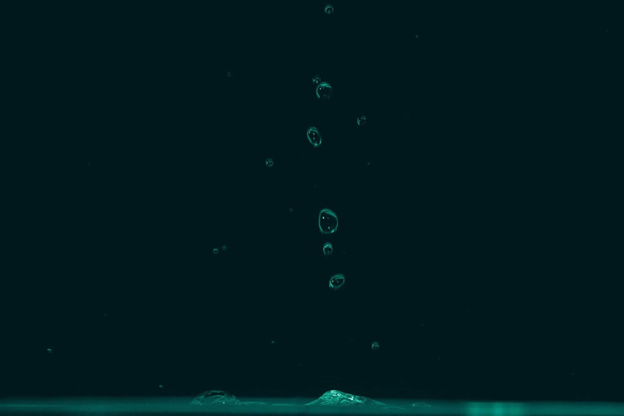 Water droplets